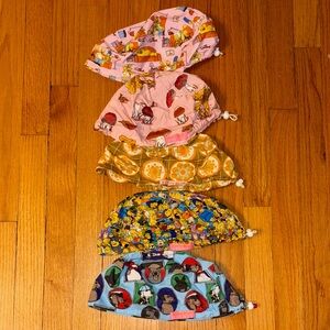 skullcap scrub cap with toggle